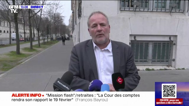 Retraites: On est prêts à prendre les décisions qui sont nécessaires pour que les équilibres soient préservés , indique François Hommeril (CFE-CGC)