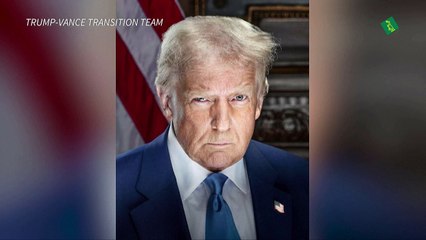 El retrato oficial de Trump como presidente y su parecido con su ficha policial