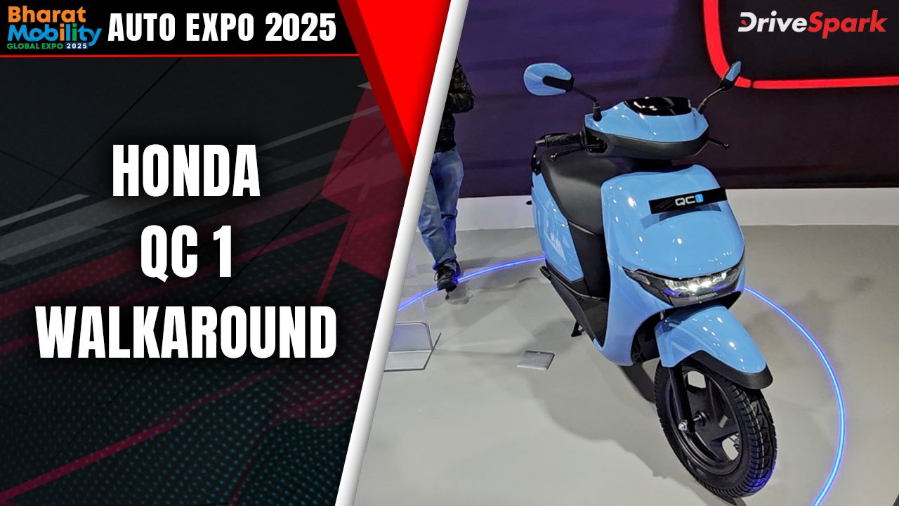 Bharat Mobility Global Expo 2025: Honda QC 1 Walkaround | Promeet Ghosh