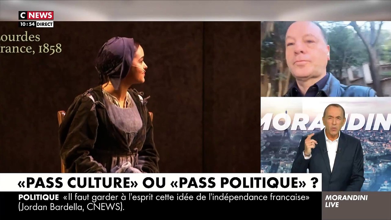 Le coup de gueule de Roberto Cuirleo, producteur de la comédie musicale "Bernadette de Lourdes", contre le Pass Culture : "Il y a une grosse dérive. Il faut changer tout ça !" - Regardez