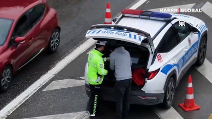 Görüntü İstanbul'dan... Kaynak yapan yandı