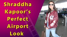 Shraddha Kapoor spotted at Mumbai Airport in a basic yet stylish outfit