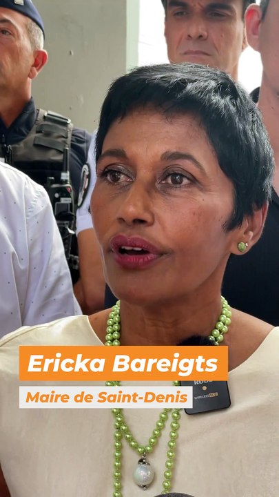 Ericka Bareigts s'exprime sur la sécurité à Saint-Denis