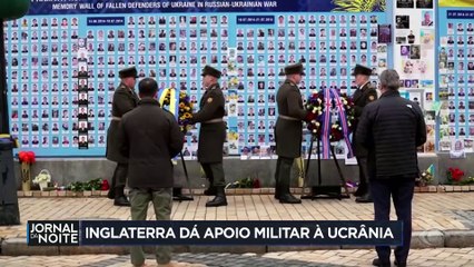 Inglaterra promete novo apoio militar à Ucrânia