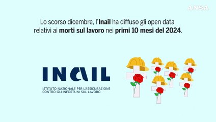 Morti sul lavoro in aumento nell'anno delle stragi