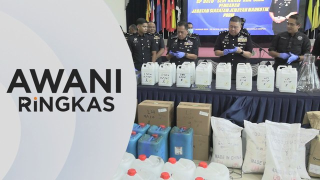 AWANI Ringkas: Lelaki warga Hong Kong ditahan, kokain RM8 juta dirampas