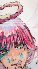 Coloriage avec des crayons de couleur