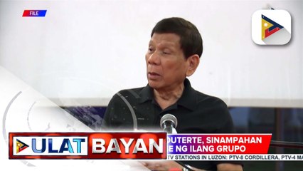 Dating Pres. Duterte, sinampahan ng disbarment case ng ilang grupo
