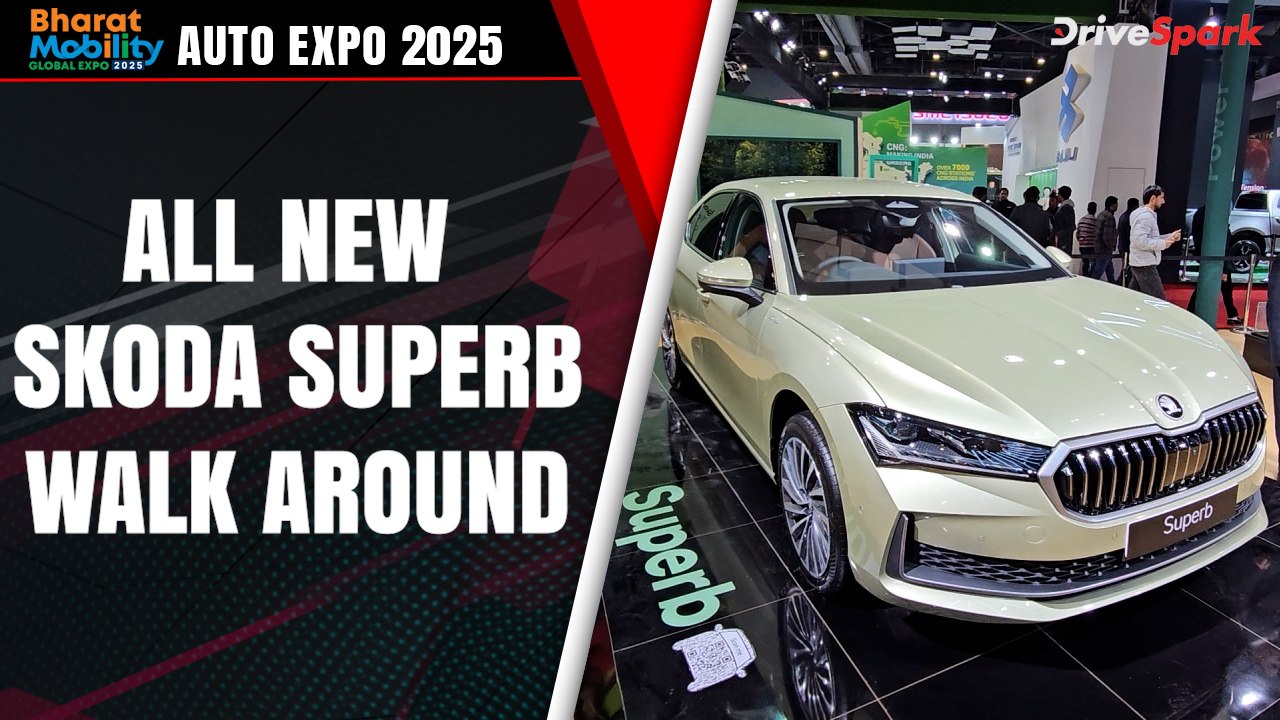 Auto expo 2025 :  Skoda New Superb walkaround | Tamil | Giri ManiWalkaround | Tamil | Giri Mani