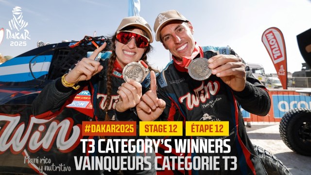 T3 Category Winners - Stage 12 - #Dakar2025