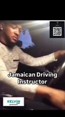 When your driving instructor turns out to be Jamaican