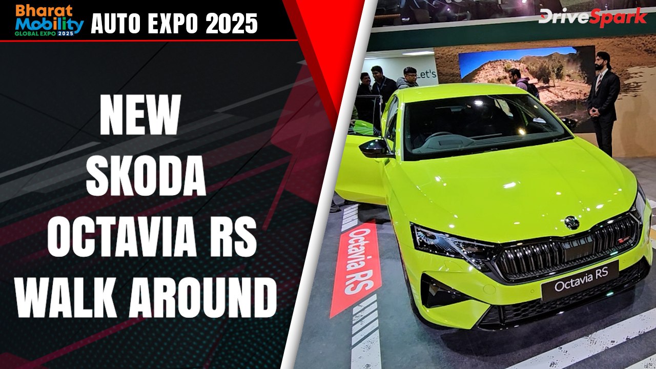 Auto expo 2025 :  New Skoda OCTAVIA RS walkaround | Tamil | Giri Mani