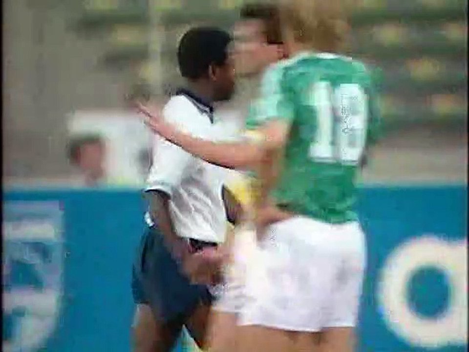 FIFA World Cup 1990 Germany FR v England 04 July 1990 BBC 1/2