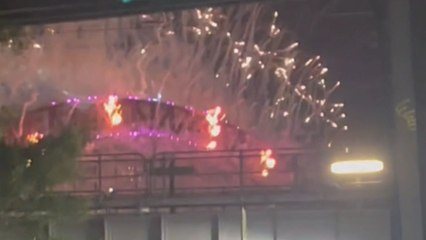 Backpackers struggle to find the perfect spot for Sydney's New Year fireworks