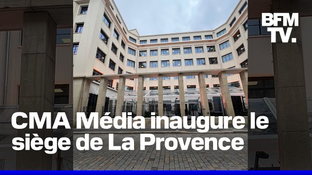CM Média inaugure le Grand Central à Marseille qui accueillera le nouveau siège de La Provence