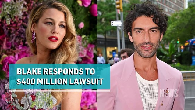 Blake Lively SLAMS Justin Baldoni's "Desperate" Lawsuit Against Her | E! News