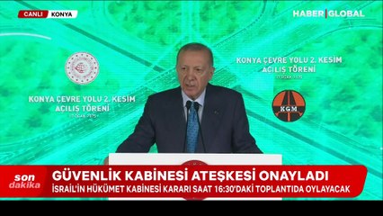 Konya Çevre Yolu'nun ikinci kesimi açıldı