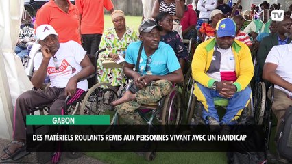 [#Reportage] Gabon : des matériels roulants remis aux personnes vivant avec un handicap