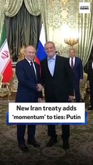 New #Iran treaty adds ‘momentum’ to ties: Putin