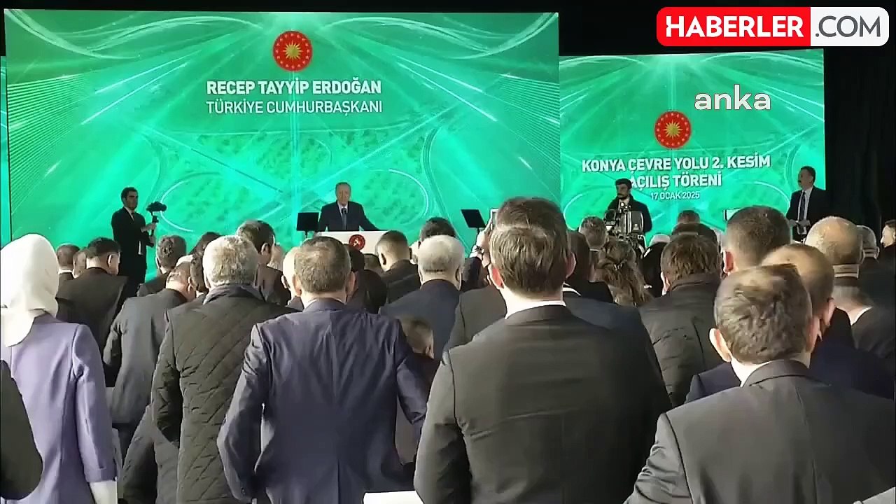 Cumhurbaşkanı Erdoğan: Konya Çevre Yolu ile Karbon Emisyonunu 81 Bin 400 Ton Azaltıyoruz