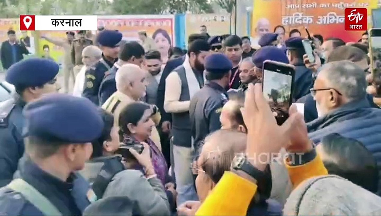 हरियाणा के सीएम नायब सिेंह सैनी ने दिल्ली में भ...