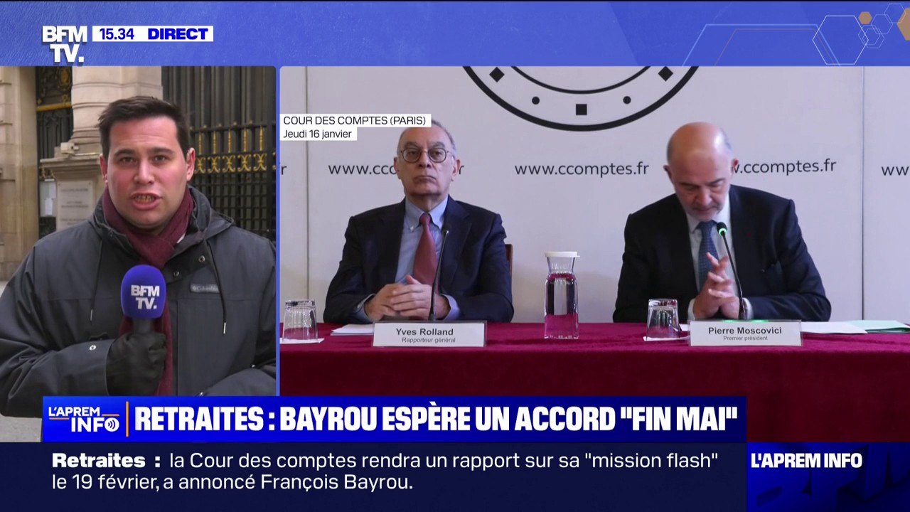 Retraites: les représentants de FO et de la CGT reçus à la Cour des comptes