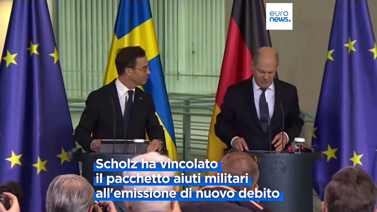 Germania: Scholz accusato di aver bloccato 3 miliardi di euro di aiuti all'Ucraina
