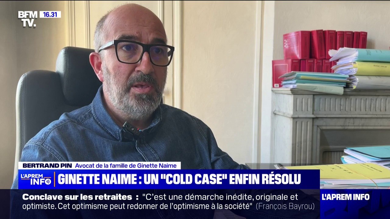 Meurtre de Ginette Naime: "Avoir des réponses (...) ça n'a pas de prix", déclare l'avocat de la famille