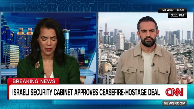 Israeli security cabinet approves ceasefire and hostage deal