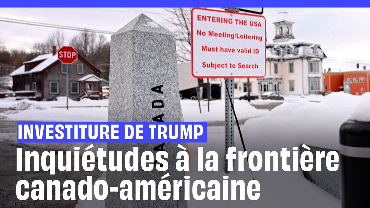 Etats-Unis : « Ça va secouer »... A la frontière canado-américaine, l'arrivée de Trump inquiète