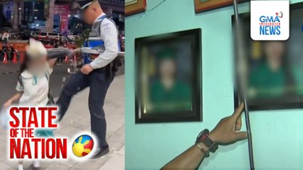 Sampaguita vendor sa viral video ng pagtaboy ng mall guard noong Disyembre, 22-anyos at 1st year college na | SONA