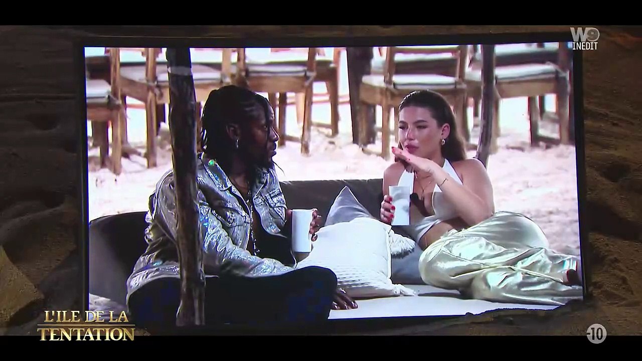 L'Île de la tentation 2025 : Chloé découvre les images de son chéri Enah avec une tentatrice.