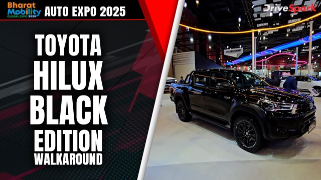 Auto Expo 2025: Toyota Hilux Black Edition Walkaround | Hindi | Promeet Ghosh