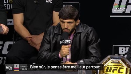 UFC 311 - Tsarukyan : "Je pense être meilleur que Makhachev partout"