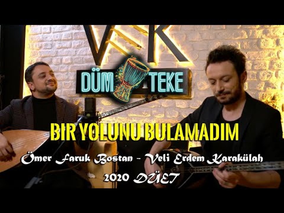 Veli Erdem Karakülah & Ömer Faruk Bostan - Bir Yolunu Bulamadım (Akustik Performans)