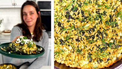 How to Make Spinach, Feta, and Rice Casserole