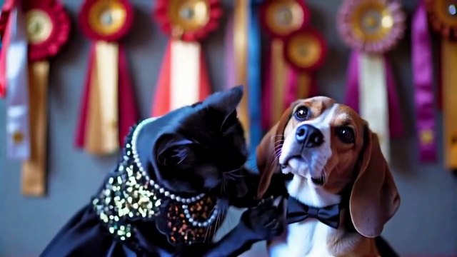 😻Cats Run the Dog Show 🐶 - Funny Cats Doing Human Things 😻🐶