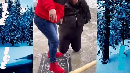 Seattle -lce- storm -Funny. video