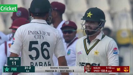 Pakistan vs West Indies 1st Test Day 1 Highlights 2025