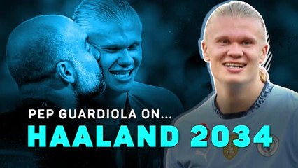 What Guardiola said about Haaland's mega Man City contract