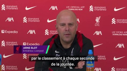 Slot : "La saison est encore longue, les joueurs le savent"