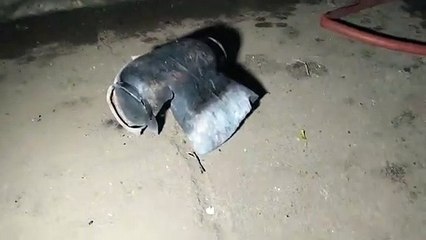 सिलेंडर में लगा आग, इलाके में फैली दहशत