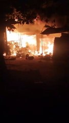 सिलेंडर में लगा आग, इलाके में फैली दहशत