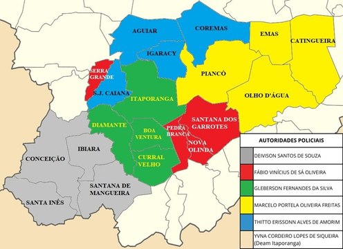 Vale do Piancó tem maior redução em homicídios do estado da Paraíba em 2024, diz delegado⁠