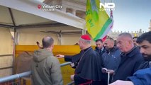 Gli agricoltori toscani portano il bestiame in Vaticano per la benedizione di Sant'Antonio Abate