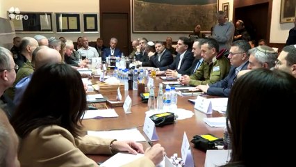 El gabinete de seguridad de Israel da su visto bueno al acuerdo con Hamás