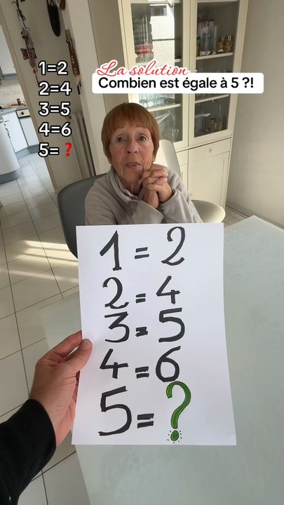 QUI AVAIT TROUVÉ LA SOLUTION DE CETTE ÉNIGME ? ( pas évident )  #arnopadawan #enigme #solution #logique #devinette