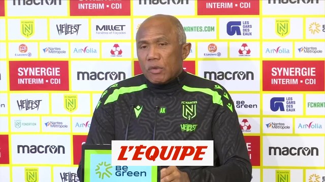 Kombouaré : «Saint-Etienne, ça va être un match chaud» - Foot - L1 - Nantes