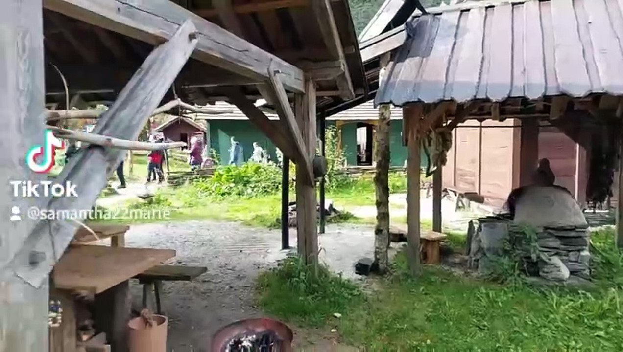 Viking village in Norway