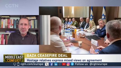 Israeli security cabinet backs the Gaza ceasefire deal